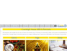 Tablet Screenshot of cranleighhousehealing.co.uk